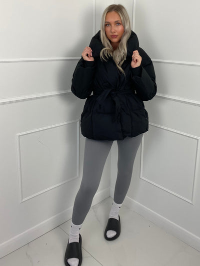 Elina™ | Gesteppte Kurzjacke mit Taillengürtel