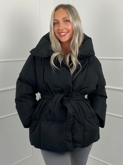Elina™ | Gesteppte Kurzjacke mit Taillengürtel