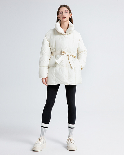 Anneliese | Steppjacke mit Gürtel