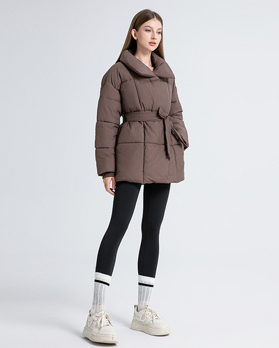 Anneliese | Steppjacke mit Gürtel
