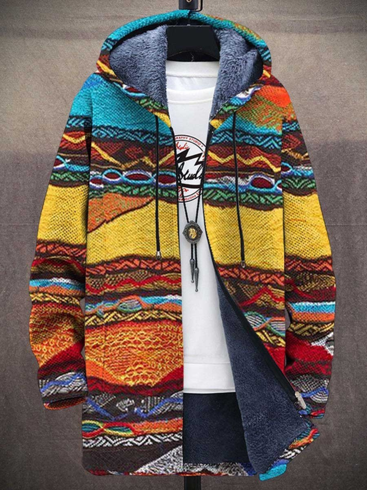Jindalee™ | Luxuriöser künstlerisch inspirierter Cardigan