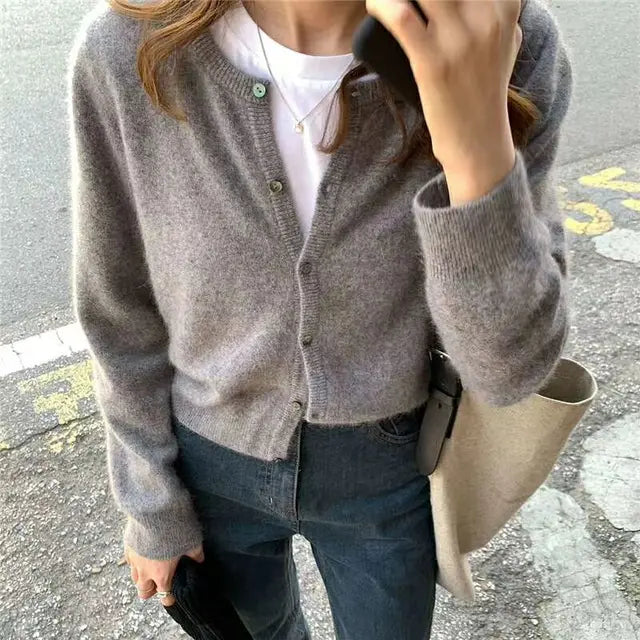 LuxeFit | Eleganter Kaschmir-Pullover für Damen