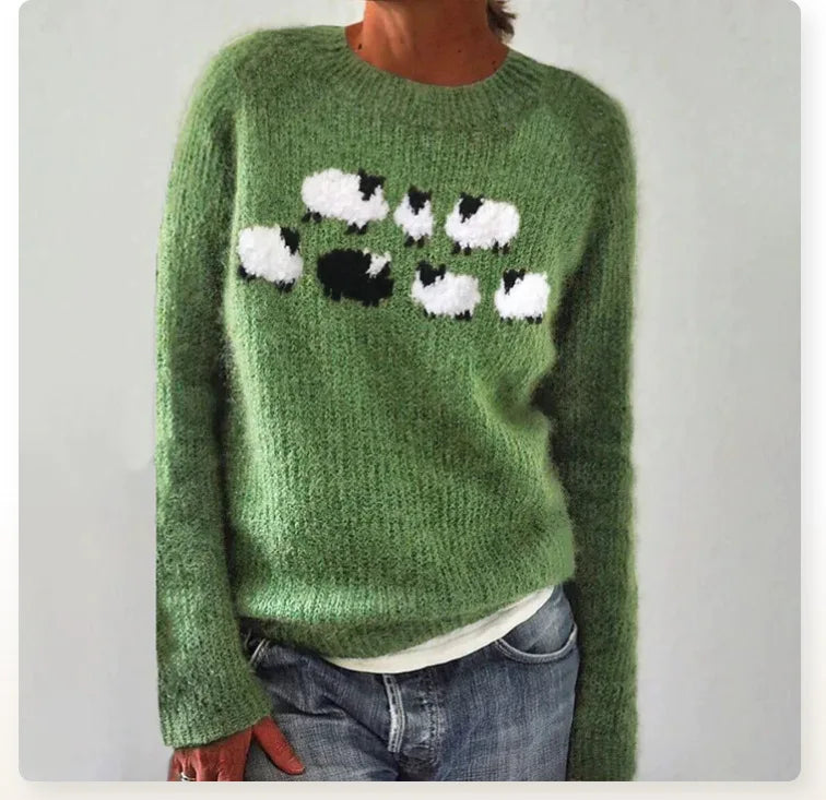 Anna™ | Raffiniertes skandinavisches Strickpullover