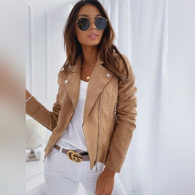 Reverskragen Jacke für Damen