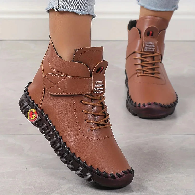 SoleStep - Bequeme orthopädische Stiefelette für Frauen