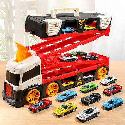 MechTrack – Vielseitiger Transformator-Lkw mit Rennstrecke