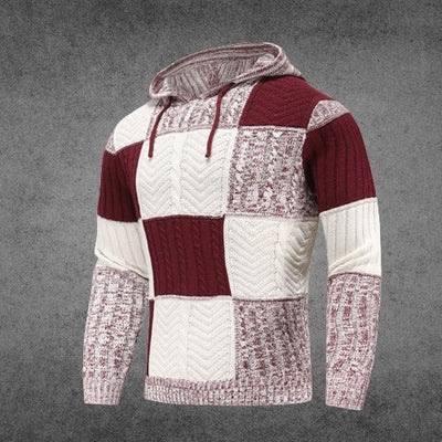 Adrien | Bequemer warmer Herren-Kapuzenpullover