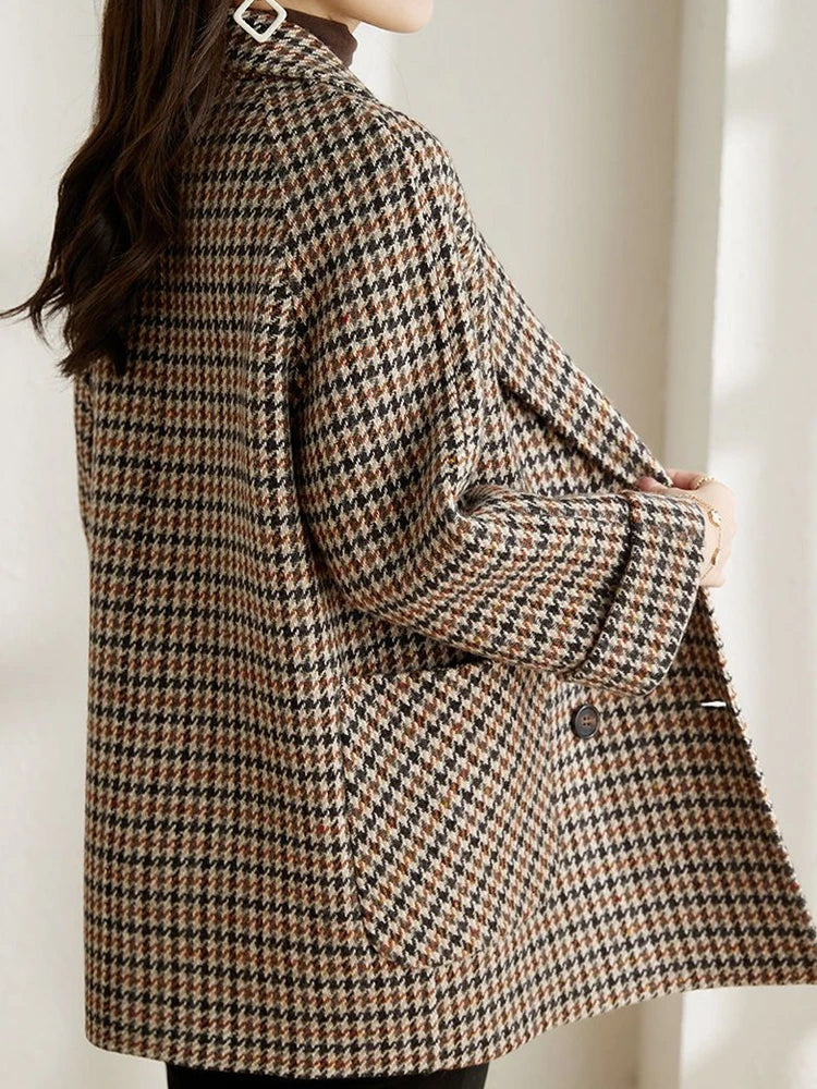 Amalia - Eleganter warmer Mantel für Frauen