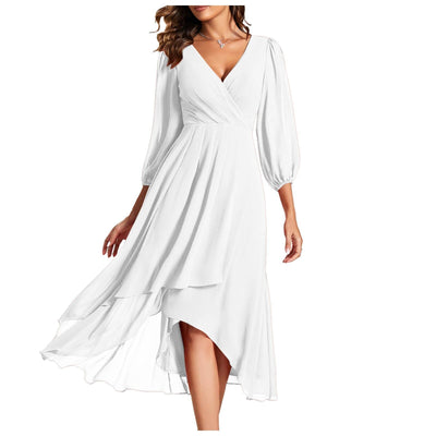 Karin™ | Elegantes Kleid mit V-Ausschnitt