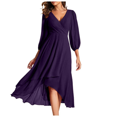 Karin™ | Elegantes Kleid mit V-Ausschnitt