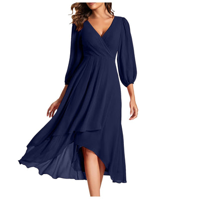 Karin™ | Elegantes Kleid mit V-Ausschnitt
