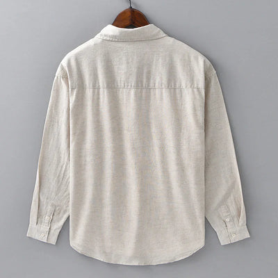 DETLEF - LOCKERES FREIZEITHEMD AUS LEINEN