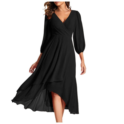 Karin™ | Elegantes Kleid mit V-Ausschnitt