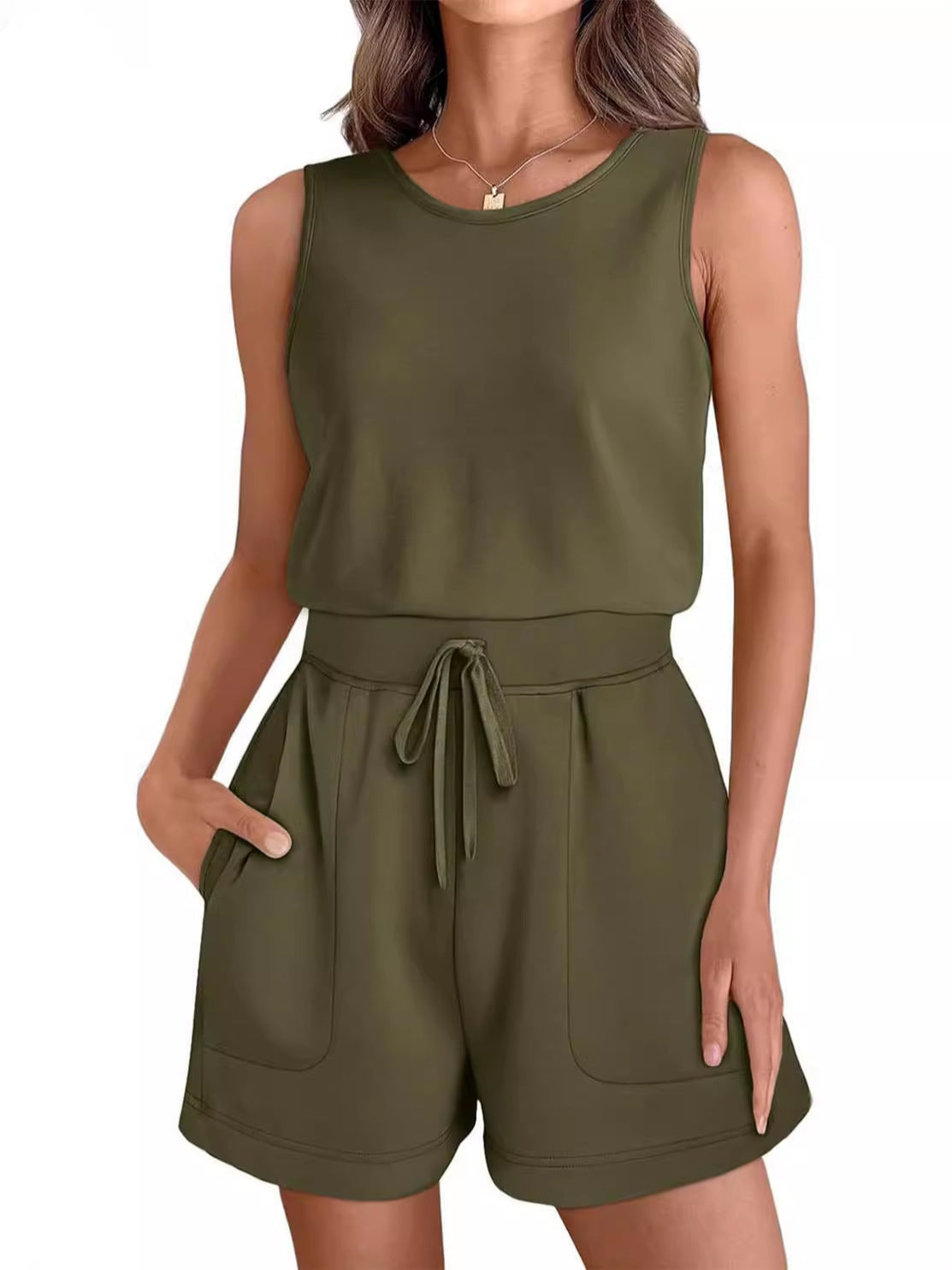 Lily -  Sport Schnürweste Spielanzug Workout-Kleidung