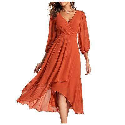 Karin™ | Elegantes Kleid mit V-Ausschnitt