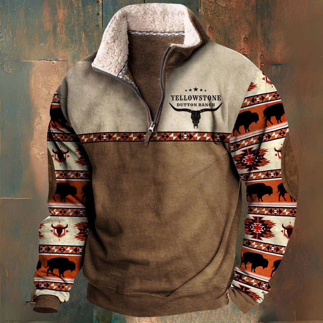 Enricoo – Jacke Mit Halbem Reißverschluss