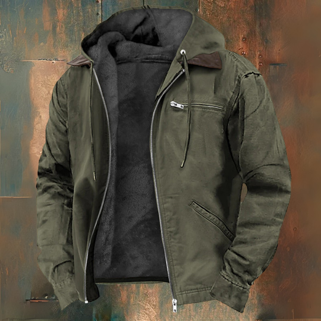 Luccas – Kapuzen Jacke Mit Reißverschluss