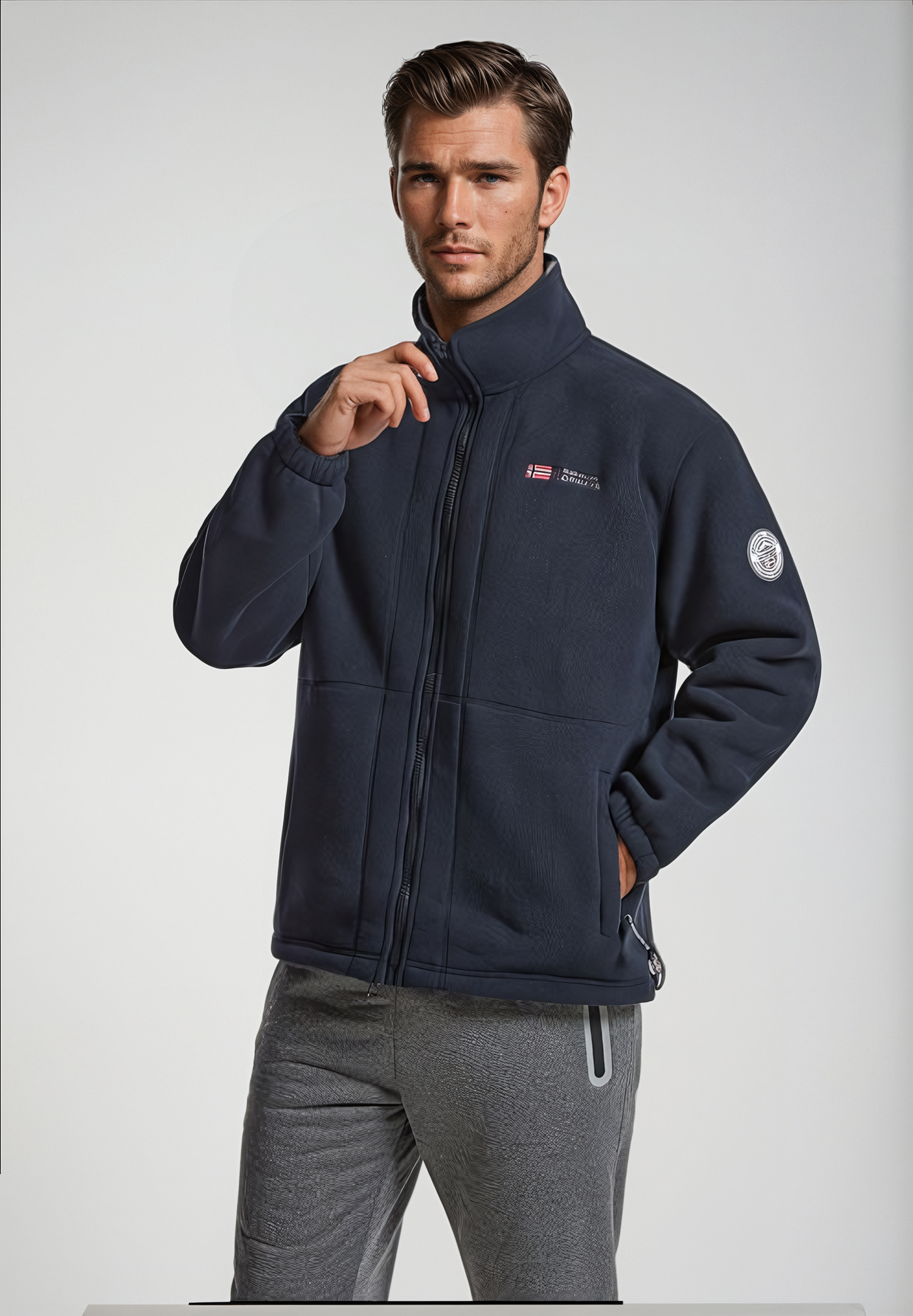 Cudlo - Unisex Premium Fleecejacke