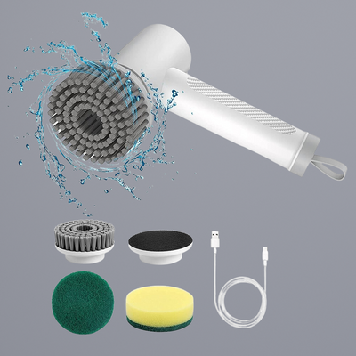 CleanForce – Elektrische Schrubzbürste Professionelle Küchen- und Herdreiniger