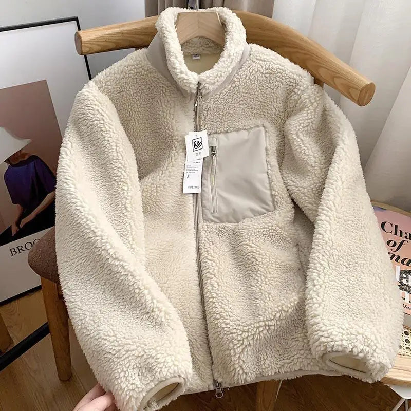 SHARON - WINTERJACKE MIT TEDDY-EFFEKT
