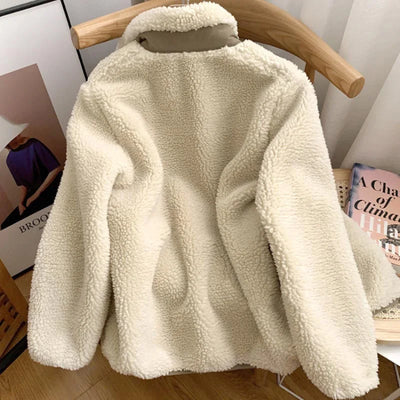 SHARON - WINTERJACKE MIT TEDDY-EFFEKT