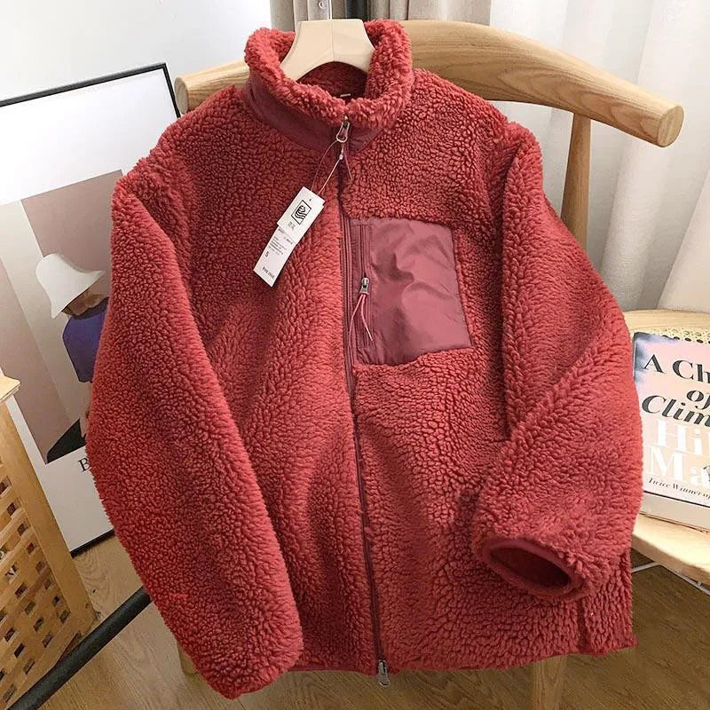SHARON - WINTERJACKE MIT TEDDY-EFFEKT