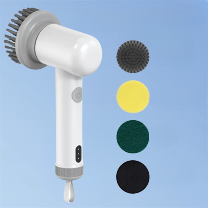 CleanForce – Elektrische Schrubzbürste Professionelle Küchen- und Herdreiniger