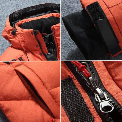 Wind- und wasserdichte Winterjacke für Männer