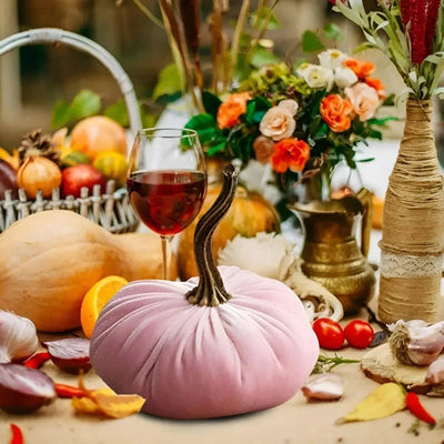 HarvestHug – Handgefertigtes weiches Halloween-Kürbiskissen