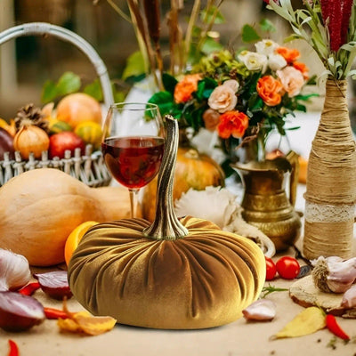 HarvestHug – Handgefertigtes weiches Halloween-Kürbiskissen