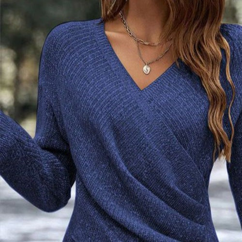 GESINE - WICKEL-PULLOVER AUS STRICK