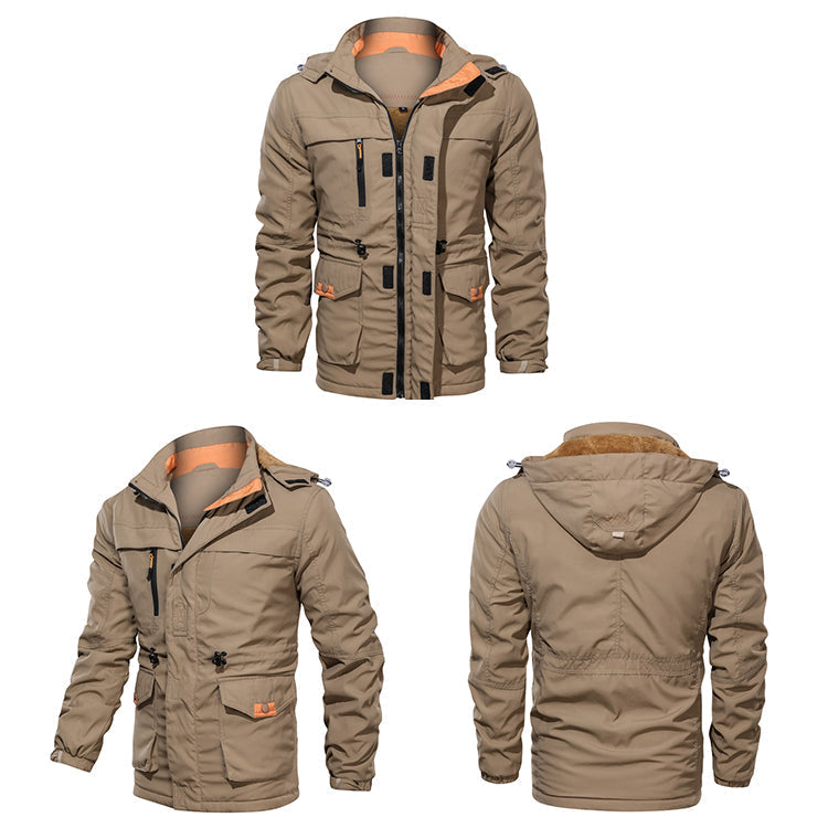 François | Warmer nachhaltiger Herren-Wintermantel