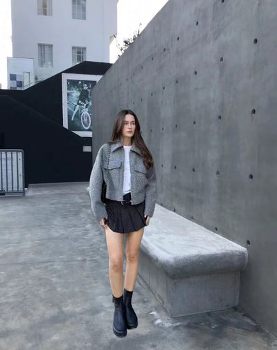 Titiana | Trendy Bequeme Herbst Damen Jacke