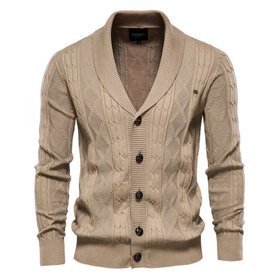 Janusz - Knopfleiste Strick Jacke