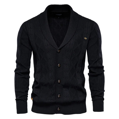 Janusz - Knopfleiste Strick Jacke