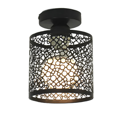 IronGlow – Industrielle Loftlampe mit offenem Rahmen im Vintage-Stil