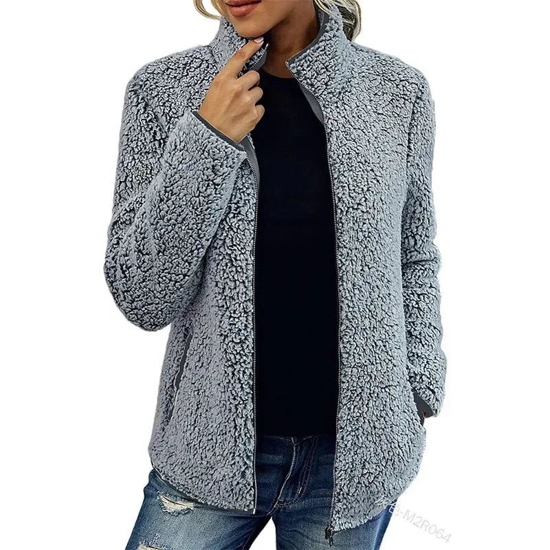 Yesenia | Weiche & warme Fleece-Damenjacke