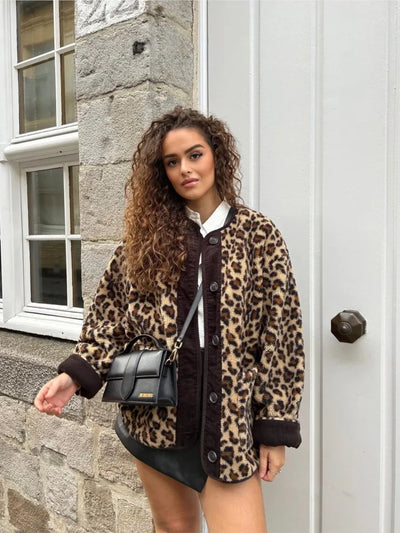Alessia - Leoparden-Jacke