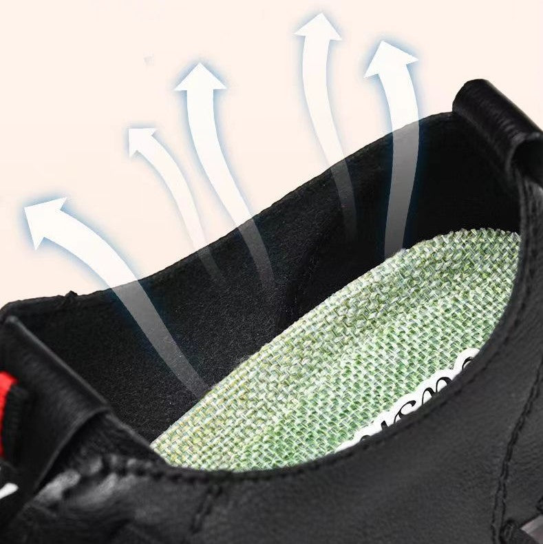 Bequeme flache Schuhe mit weicher Sohle