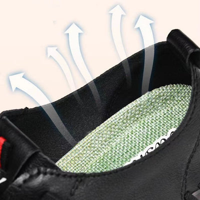 Bequeme flache Schuhe mit weicher Sohle