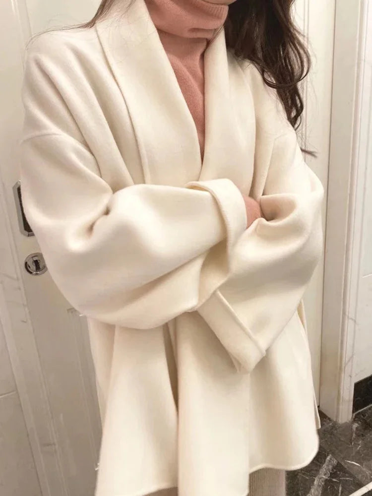 Serenya | Lange Wolljacke