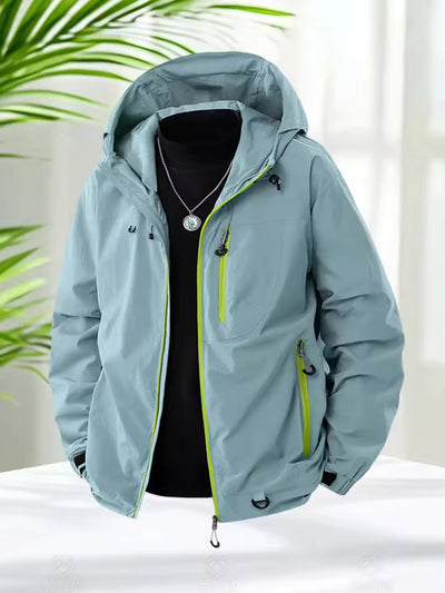 Rivor™ - Leichte Wasserdichte Outdoor-Jacke mit Kapuze