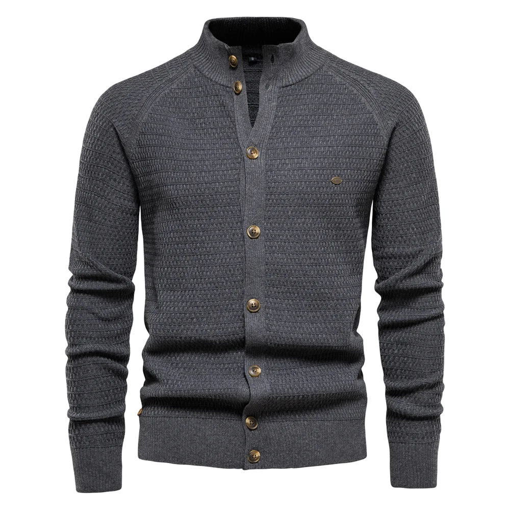 Florencio - Exklusive Baumwoll Strick Jacke