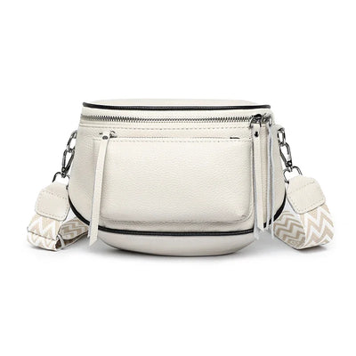 Elsie | Raffinierte PU Lederaxeltasche