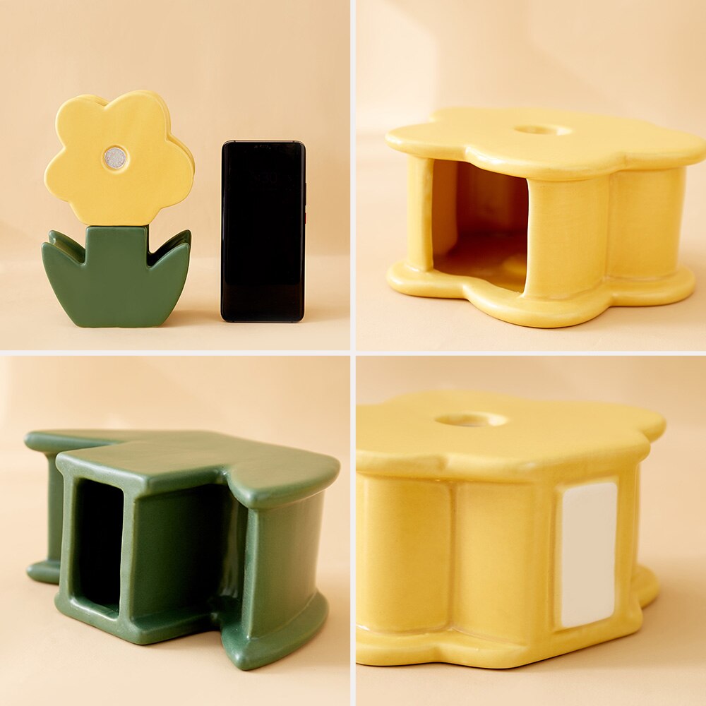 Nordic Bloom Vase – Lebendiges dekoratives Akzent