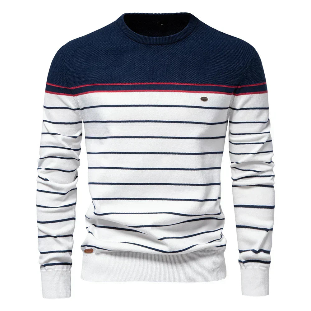 Mateusz - Gestreifter Pullover