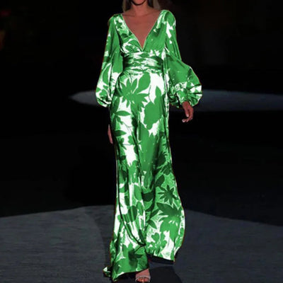 Magdalene | Modisches und bequemes Sommerkleid mit V-Ausschnitt für Frauen