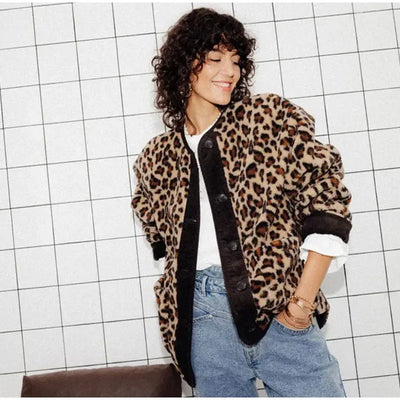 Alessia - Leoparden-Jacke