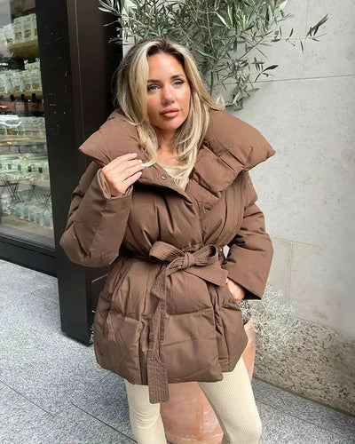 Anneliese | Steppjacke mit Gürtel