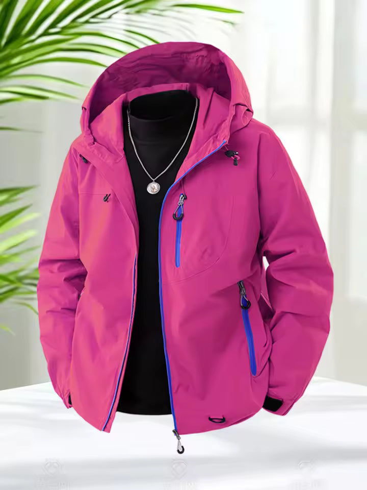 Rivor™ - Leichte Wasserdichte Outdoor-Jacke mit Kapuze